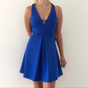 Royal Blue Dress